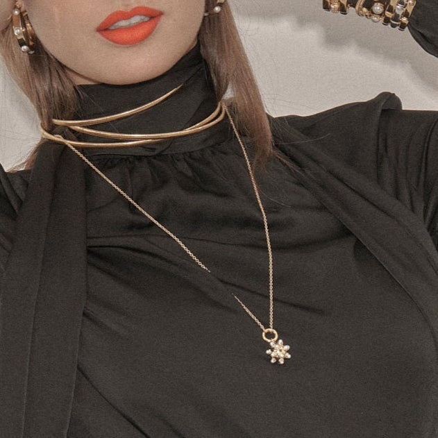 Sputnik Necklace